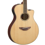 Yamaha APX600 Thinline Cutaway Acoustic Guitar with Electronics, Natural