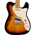 Fender Vintera II '60s Telecaster Thinline Electric Guitar, 3-Color Sunburst