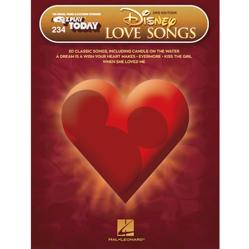 Disney Love Songs - 2nd Edition for E-Z Play Today