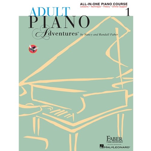 Adult Piano Adventures All In One Level 1 with Online Media