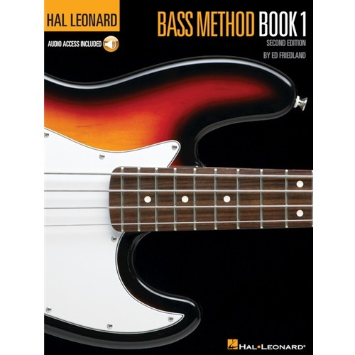 Hal Leonard Bass Method Book 1 with Audio Access