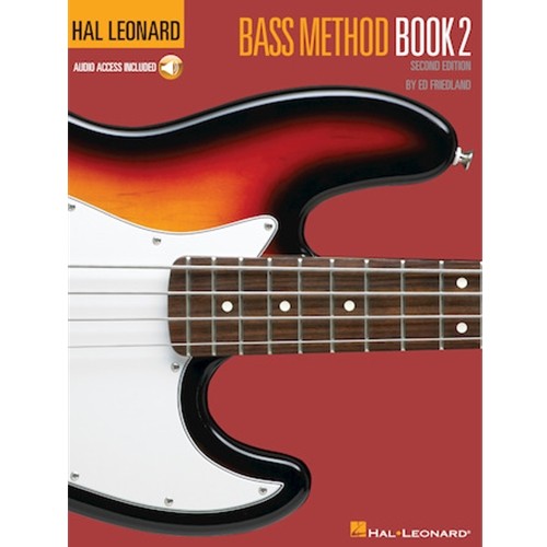 Hal Leonard Bass Method Book 2 - 2nd Edition Book/CD Pack