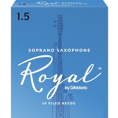 Rico Royal Soprano Sax Reeds, Box of 10