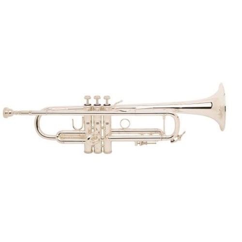 Bach LR180S37 Stradivarius Professional Trumpet with Reverse Leadpipe- Silver