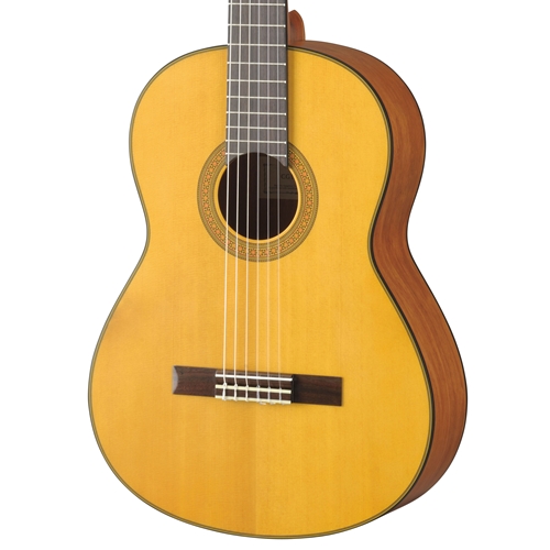 Yamaha CG122MSH Nylon Classical Guitar, Engelmann Spruce Top