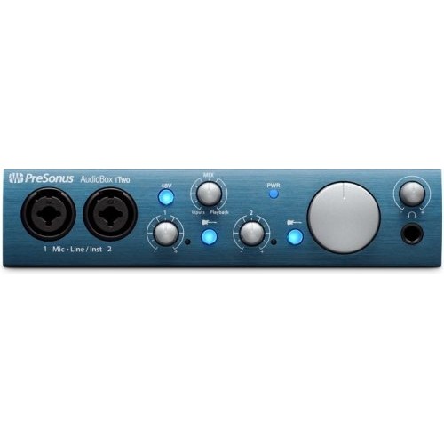 Presonus AUDIOBOXITWO 2x2 USB 2.0 / iPad / MIDI Recording Interface w/ 2 mic inputs