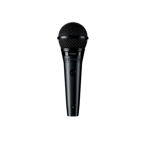 Shure PGA58-QTR Cardiod Dynamic Vocal Mic with XLR-QTR Cable