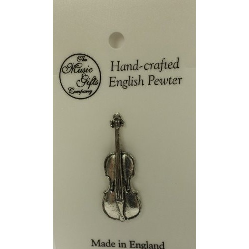 Music Gift MGM7 Cello Pewter Pin