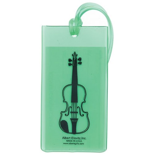 Aim AIM31507 Violin Music ID Bag Tag