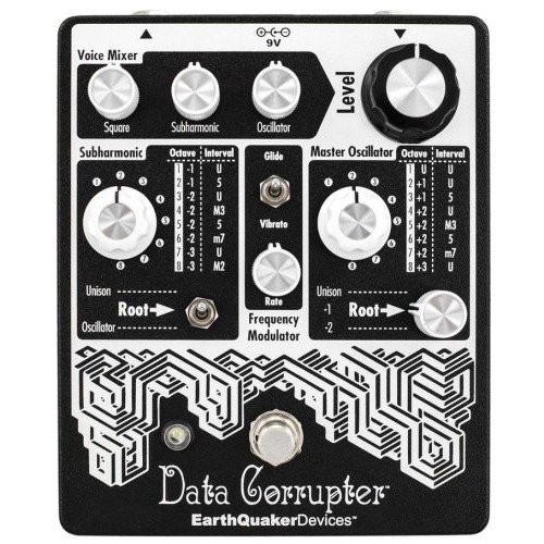 EarthQuaker Devices DATACORRUPTER Data Corrupter Modulated Monophonic PLL Harmonizer