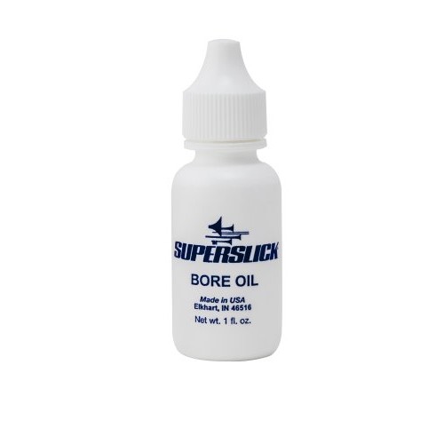 Superslick BO1 Bore Oil, 1.0 oz(10ml) bottle with dropper tip and cap