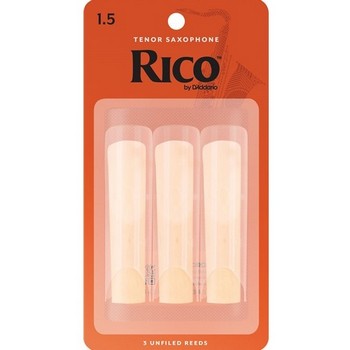RKA03 Rico by D'Addario Tenor Sax Reeds, 3-pack