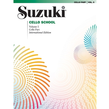 Suzuki Cello School Cello Part, Volume 5 (Revised)