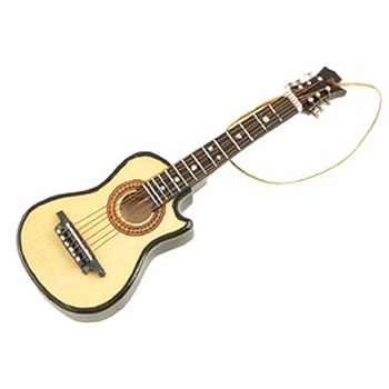 Aim AIM39108 Acoustic Guitar Ornament – Cut Away