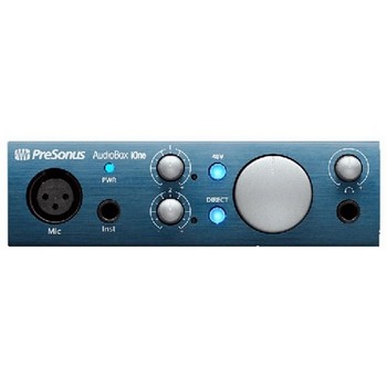 PreSonus AudioBox iOne USB iPad Recording Interface with 2x2 USB and 1 Mic Input
