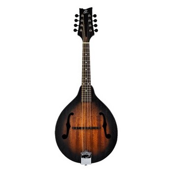Ortega RMA5VS Open Pore Mahogany Top A-Style Mandolin, Vintage Sunburst