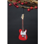 Hal Leonard HL00139454 Fender '50s Red Telecaster - 6 inch. Holiday Ornament