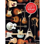 HL00152188 Hal Leonard Wrapping Paper - Guitar Collage Theme