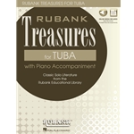 Rubank Treasures for Tuba - Book with Online Audio (stream or download)