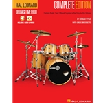 Hal Leonard Drumset Method - Complete Edition: Books 1 & 2 with Video and Audio