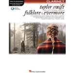 Taylor Swift - Selections from Folklore & Evermore - Clarinet Play-Along Book with Online Audio