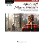 Taylor Swift - Selections from Folklore & Evermore - Violin Play-Along Book with Online Audio