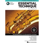 Essential Technique for Band - Bb Tenor Sax Book 3 with Online Resources - Intermediate to Advanced Studies