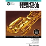 Essential Technique for Band - Eb Baritone Sax Book 3 with Online Resources - Intermediate to Advanced Studies