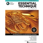 Essential Technique for Band - F Horn Book 3 with Online Resources - Intermediate to Advanced Studies