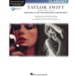 Taylor Swift - Selections from Midnights & The Tortured Poets Department - Clarinet Play-Along Book with Online Audio