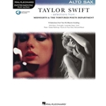 Taylor Swift - Selections from Midnights & The Tortured Poets Department - Alto Sax Play-Along Book with Online Audio