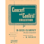 Concert and Contest Collection for Bb Bass Clarinet Solo Part