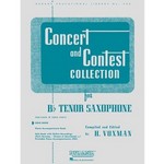 Concert and Contest Collection for Bb Tenor Saxophone Solo Book Only
