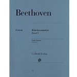 Beethoven Piano Sonatas - Volume I - Piano Solo