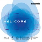 H511 D'Addario Helicore Cello Single A String, Medium Tension