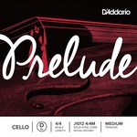 J-1012 D'Addario Prelude Cello Single D String, 4/4 Scale, Medium Tension