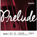 J614 D'Addario Prelude Bass Single E String, Medium Tension