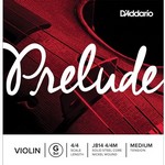 J814 D'Addario Prelude Violin Single G String, Medium Tension