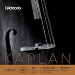 KS5104/4M D'Addario Kaplan Cello String Set, 4/4 Scale, Medium Tension