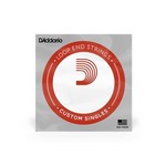 D'Addario LE052PB Phosphor Bronze Loop End Single String, .052