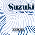 Suzuki Violin School, Volume 2 [Violin] Performance/Accompaniment CD