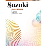 Suzuki Bass School, Volume 1 [String Bass] Bass