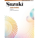 Suzuki Bass School Piano Acc., Volume 4