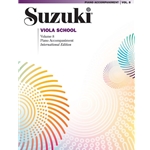 Suzuki Viola School Piano Acc., Volume 8