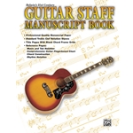 Belwin's 21st Century Guitar Staff Manuscript Book
