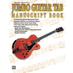 Belwin's 21st Century Jumbo Guitar TAB Manuscript Book