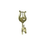 Bach 1815G Clamp on Gold Trumpet Lyre