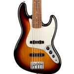 Fender Jazz Bass V Electric Bass Guitar, Pau Ferro Fingerboard, 3-Color Sunburst