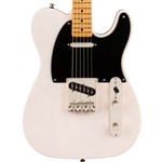 Squier Vibe '50s Telecaster Electric Guitar, White Blonde