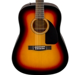 Fender CD-60 Acoustic Guitar, Walnut Fingerboard, Sunburst